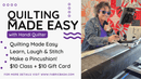 Quilting Made Easy with Handi Quilter - November 22 - Fabric Bash