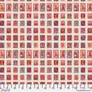 Red - Stamps || Tim Holtz Palette Red - Fabric Bash