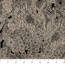 Rhythm & Leaves - Black Botanical - Fabric Bash