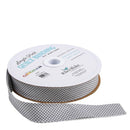 Riley Blake Designs Single-Fold Quilt Binding Micro Gingham Gray - Fabric Bash
