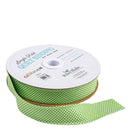 Riley Blake Designs Single-Fold Quilt Binding Micro Gingham Green - Fabric Bash