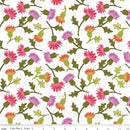 Zinnias - Thistle White