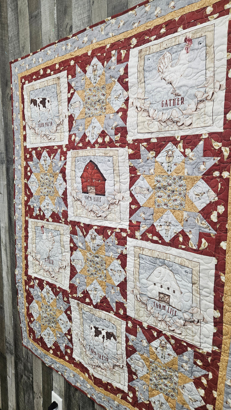 Sample -  Chicken Quilt