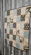 Sample -  Gold Flower Quilt