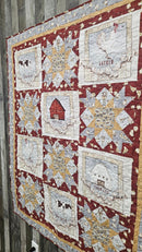 Sample - Chicken Quilt - Fabric Bash