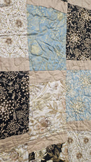 Sample - Gold Flower Quilt - Fabric Bash