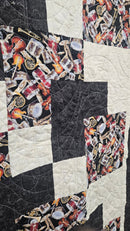 Sample - It's a Snap Music Quilt - Fabric Bash