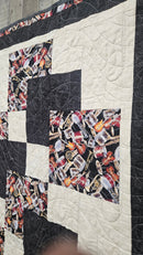 Sample - It's a Snap Music Quilt - Fabric Bash