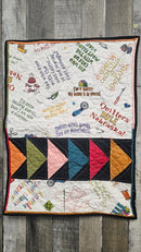 Sample - Sewing Wall Hangings - Fabric Bash