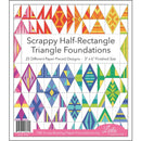 Scrappy Half-Rectangle Triangle Foundation Pad - Fabric Bash