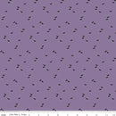 Seasonal Basics - Quilting Fabric - Bat Purple - Fabric Bash
