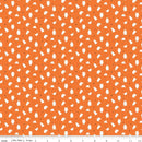 Seasonal Basics - Quilting Fabric - Ghosts Orange - Fabric Bash
