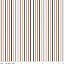 Seasonal Basics - Quilting Fabric - Ticking Stripe Halloween - Fabric Bash