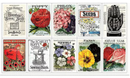 Sewing Seeds III - Seed Catalog Patch Panel - Fabric Bash