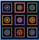 Sewposium Exclusive Gypsy - Quilting Fabric Panel - Black - Fabric Bash
