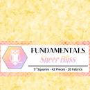Sheer Bliss – Cotton – Stamp – Cream - Fabric Bash