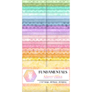 Sheer Bliss – Cotton – Strip Pack – Cream - Fabric Bash