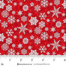 Snow Crew Minky - Red - Fabric Bash