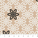 Soho - Flowers on Beige - Fabric Bash