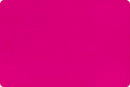 Solid Cuddle 60" Cerise - Fabric Bash