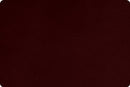 Solid Cuddle 90" Black Cherry - Fabric Bash