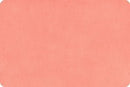 Solid Cuddle 90" Coral - Fabric Bash