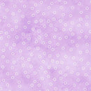 Sorbet Flannel Fabric Blender Petite Circles Purple - Fabric Bash