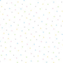 Sorbet Flannel Fabric Tonal Texture White Multi - Fabric Bash
