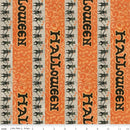 Spooky - Quilting Fabric - Halloween Stripe - Gray - Fabric Bash