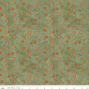 Spooky - Quilting Fabric - Pumpkins - Green - Fabric Bash