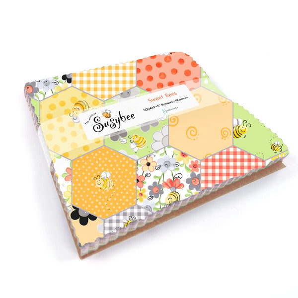 Sweet Bees 5 inch Squares