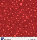 Star Spangled 108" Fabric - Red - Fabric Bash