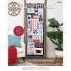 Star-Spangled Beauty Ladder Quilt - Machine Embroidery Designs - Fabric Bash