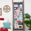 Star-Spangled Beauty Ladder Quilt - Machine Embroidery Designs - Fabric Bash