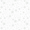 Star Spangled Whites - Quilting Fabric - Spectacular Stars White - Fabric Bash