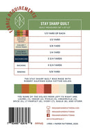 Stay Sharp Quilt Pattern - Fabric Bash