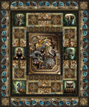 Steampunk Menagerie Quilt Pattern - Fabric Bash