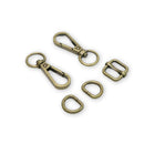 STYLE 3 BASIC HARDWARE KIT 1/2" Antique - Fabric Bash