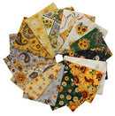 Sunflower Serenade - Precut Fabric – Fat Quarter Bundle - Fabric Bash