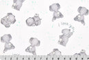 Sweet Melody Designs Love You 2 Digital Cuddle® Aruba - Fabric Bash
