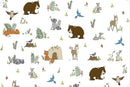 Sweet Melody Designs Woodland Pals Digital Cuddle® Snow - Fabric Bash