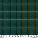 Teal Tiles - Teal || Tim Holtz Palette Teal - Fabric Bash