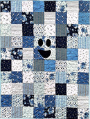 The Blue Blooms Little Ghost Quilt Kit: A Sophisticated Seasonal Stitch - Fabric Bash