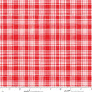 The Cool Club Plaid Red | 100% Cotton Flannel - Fabric Bash