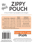 The Quick Zippy Pouch Pattern - Fabric Bash