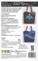 Tidal Wave Bag Pattern - Fabric Bash