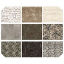 Tim Holtz - Mini Design Roll Towers - Neutral - Fabric Bash