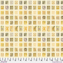 Tim Holtz Palette Yellow - Yellow Stamps - Fabric Bash
