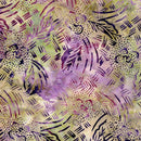 Tonga Chateau - Dotty Floral & Leaves - Fizz - Fabric Bash