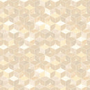 Tumbling Blocks 108 Wide Back Natural - Fabric Bash
